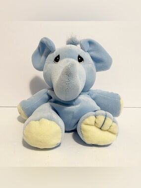 Precious Moments Elephant Beanie Plush Soft Baby Cuddle Toy Stuffed Animal 8”